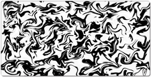 Black & White "Swirl" XXL Gaming Mousepad