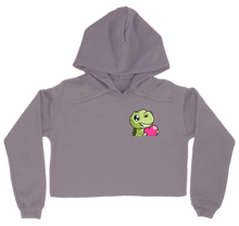 Women Cropped Hoody Love