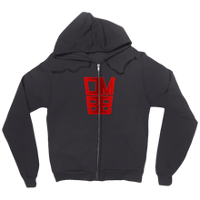 ombetv Zip Up Hoodie [Red Logo]