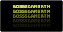 bosssgamertm XXL Gaming Mousepad