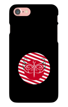 Fae's Xmas iPhone Case Candy Cane Red