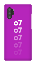 o7 Samsung Galaxy S10 Phone Case (White Text)