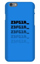 Z3FG1R_ Black Text Iphone Cases