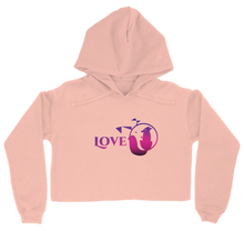Love hoodie-women-cropped