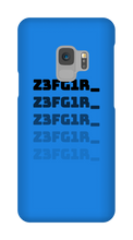 Z3FG1R_ Black Text Samsung Cases