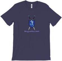 dragonslayer_668 T-Shirts (Shield White Letters)