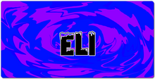 Eli Blue and Purple Swirl