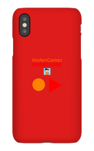 KadenGamez Golden Iphone Case