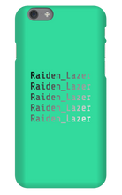 Raiden_Lazer iPhone Cases