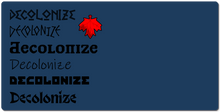 Decolonize XXL Gaming Mousepad