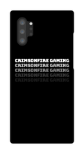 Samsung Phone Case (White Text/Black Case)