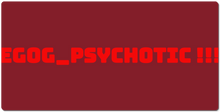 egog_psychotic XXL Gaming Mousepad
