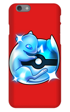 Shiny Mew on Shiny Master Ball Iphone Case