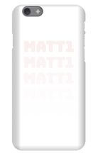 matt1 iPhone Phone Cases