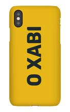 O Xabi iPhone Phone Cases - Logo OXabi Black