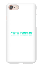 nadias weird side iPhone Phone Case