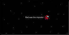 Red Was The Impostor XXL Mousepad!