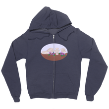 Dogs' Skull Zip Up Hoodie