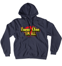 Ironic Clan Em All Hoodies (No-Zip/Pullover)
