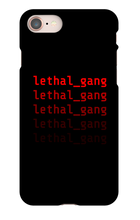 lethal_gang iPhone Phone Cases