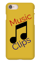 music clips iPhone Phone Cases