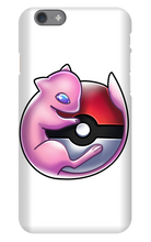 Mew on Pokeball IPhone Cases
