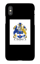 Davidson family Crest iPhone Phone Case