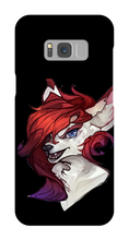 Crimson Bust Samsung Phone Case (Art by Siqueira)