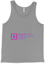 OCGamer Full Logo Tank (Pink on Blue)