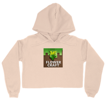Flowercraft - Cropped Women's Hoodie