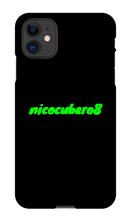 nicocubero8 funda para iPhone 6s verde fosforito