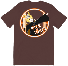 Kitsune Fuzzy T-Shirts (Backside Print)