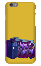 vaping_whovian iPhone Phone Cases