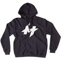 White Logo Hoodies (No-Zip/Pullover)