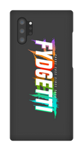 FYDGETTI White Text Design Samsung Phone Case