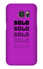 Fading Solo Text Samsung Phone Cases