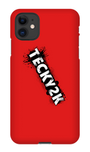 tecky2k iPhone Phone Cases