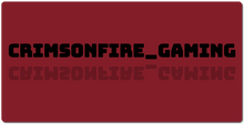 XXL Gaming Mousepad (Text)