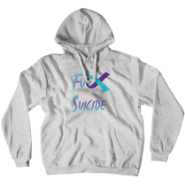 F Suicide Hoodies (No-Zip/Pullover)