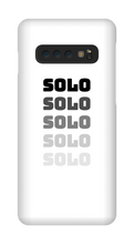 Fading Solo Text Samsung Phone Cases