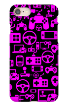 LMY gamer purple iPhone Phone Cases