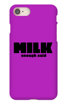 Milk iPhone Phone Cases