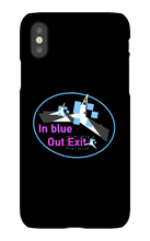STAR FLY - iPhone Phone Cases - In Blue,Out Exit