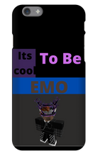 Its Cool To Be Emo iPhone Case
