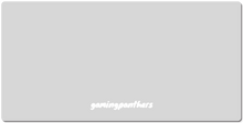 gamingpanthers XXL Gaming Mousepad