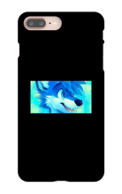 blue wolf iPhone Phone Cases