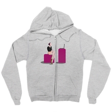 CreatewithPage "Page" Zip Up Hoodie