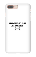 respect your bone iPhone Phone Case(white)