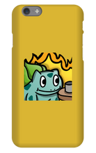 This Is Fine Bulbasaur iPhone Phone Cases