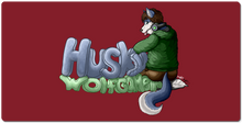 huskywolfgamer XXL Gaming Mousepad